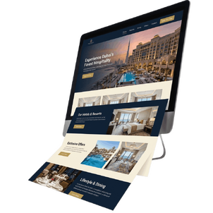 An example of a tour operator website