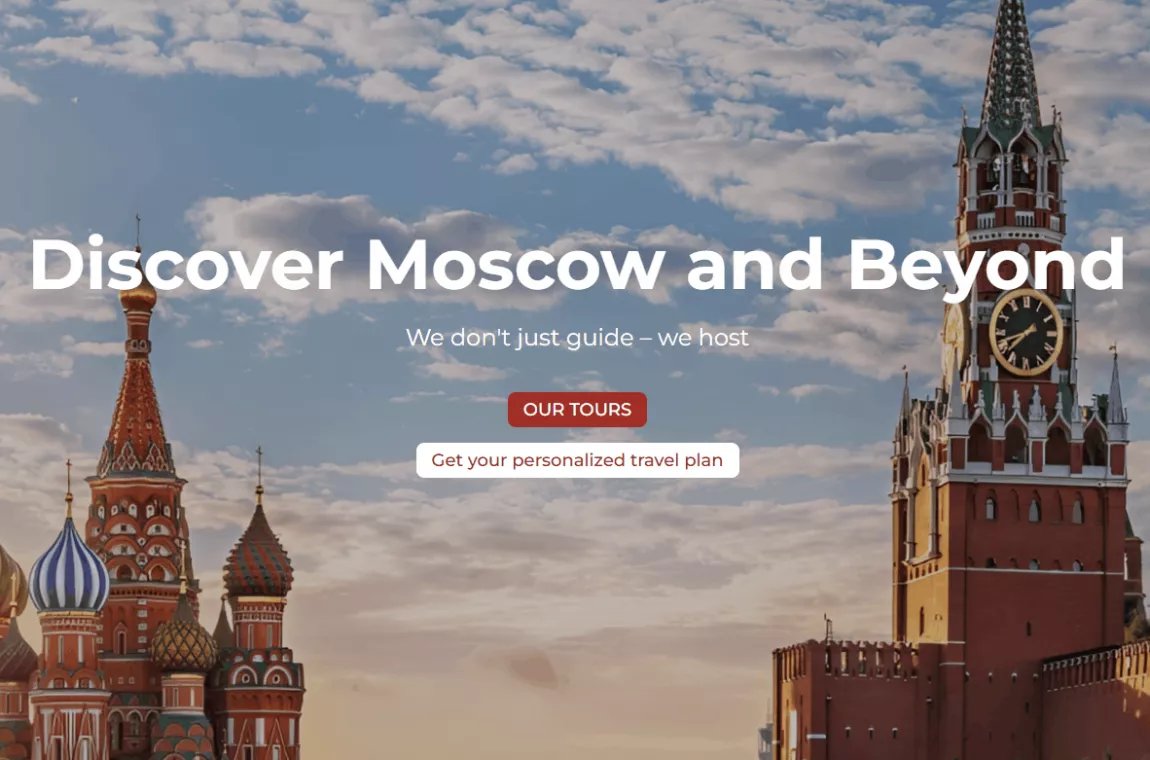 MoscowMe: Private & Group Tours Portal for International Travelers