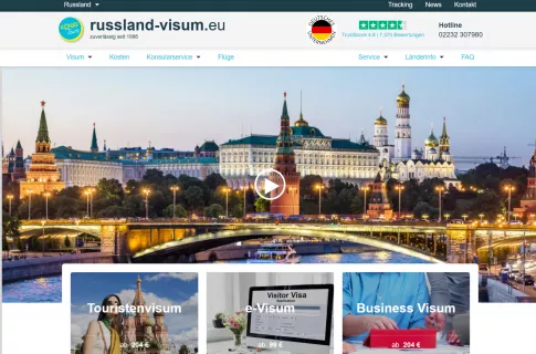 Russland-visum.eu: Specialized Portal for Russian Visa Services