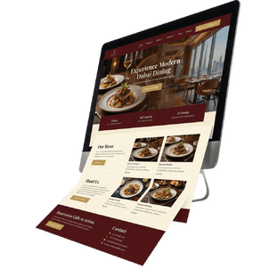 An example of a tour operator website