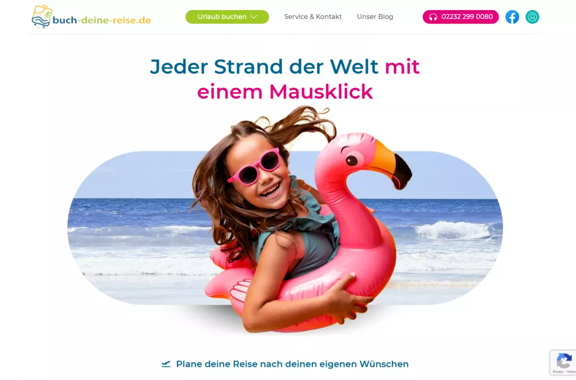 Buch-Deine-Reise: All-in-One Travel Booking & Inspiration Portal
