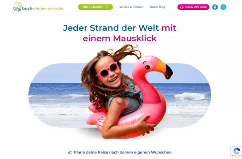 Buch-Deine-Reise: All-in-One Travel Booking & Inspiration Portal