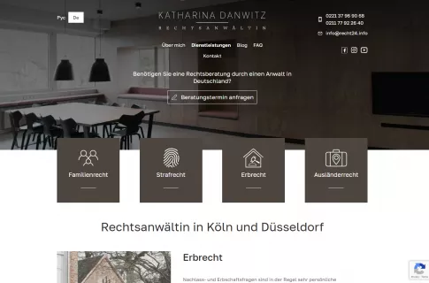 Katharina Danwitz: Professional Legal Services Portal in Germany