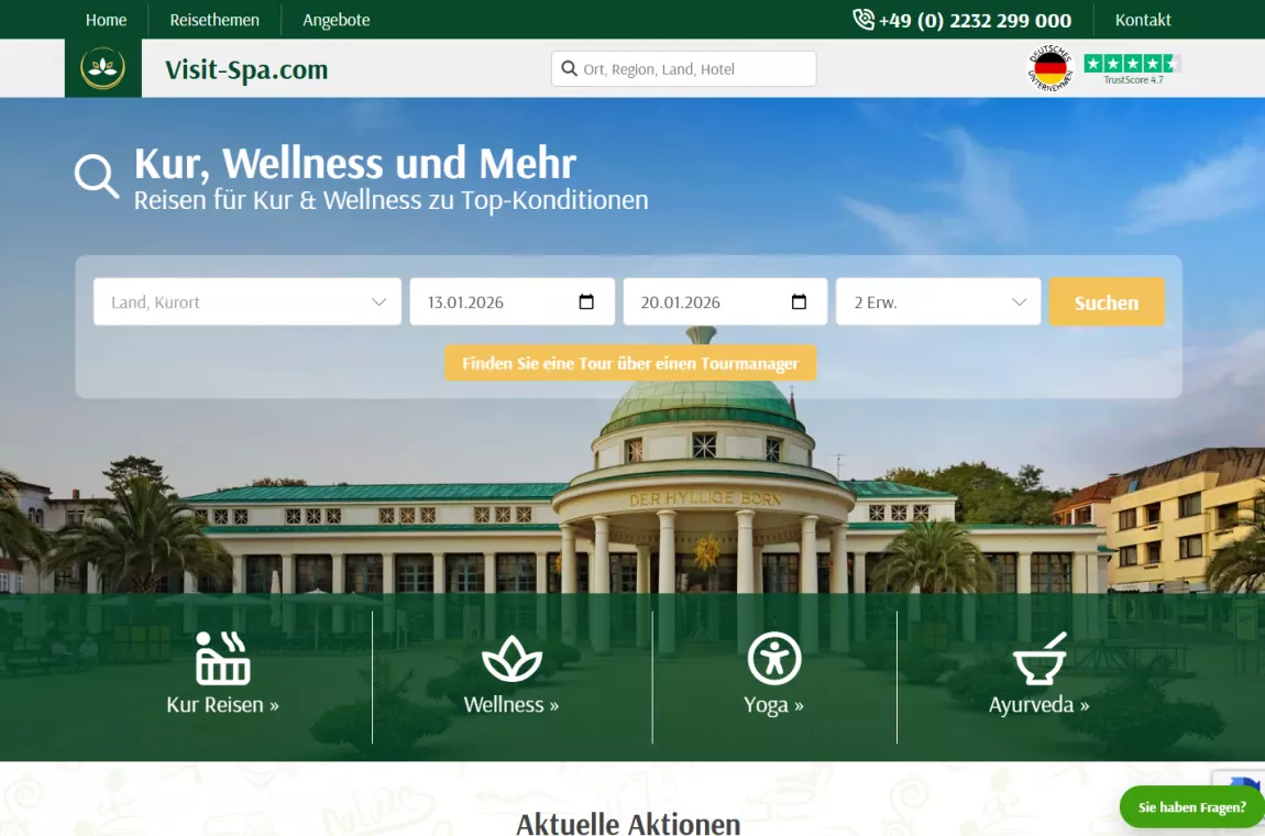 Health & Wellness Travel: Medical Spa Portal Visit‑Spa.com